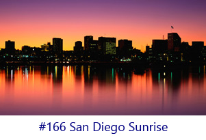 San Diego Sunrise Screen Image