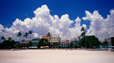 22" TV Screen Image #116 Life in South Beach (Screen Print Only. 22 Inch TV Prop Not Included)