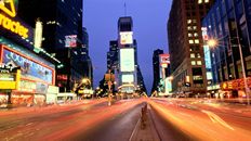 37" TV Screen Image #100 Time Square (Screen Print Only. 37 Inch TV Prop Not Included)