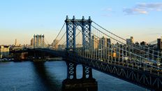 37" TV Screen Image #101 Manhattan Bridge (Screen Print Only. 37 Inch TV Prop Not Included)