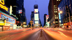 60" TV Screen Image #100 Time Square (Screen Print Only. 60 Inch TV Prop Not Included)