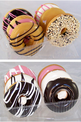 Fake Donut Double Pack - 12 Pack of Artificial Donuts