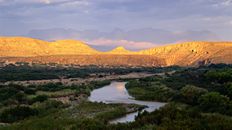 Laptop Screen Image #143 Rio Grande and the Chisos Mountains Screen Image (Laptop Screen Image Only. Laptop Prop Not Included)