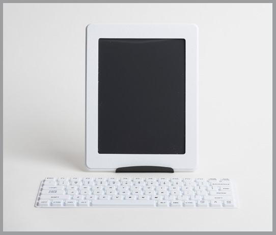 Fake Tablet Prop in Matte White - 9.5