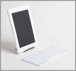 Fake Tablet Prop in Matte White - 9.5" Tablet Prop/iPad Prop in Matte White